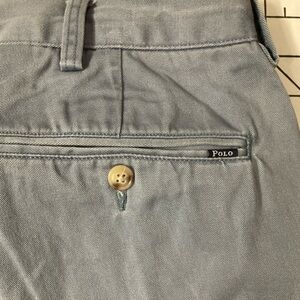 Polo Ralph Lauren Men’s 36/34 Blue-Grey Classic Fit Chino Pants